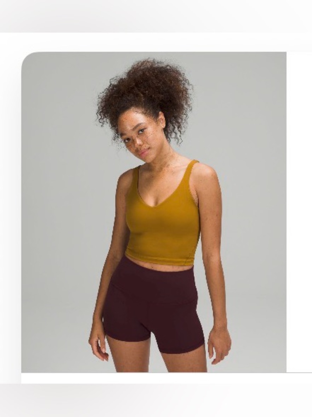 lululemon athletica Gold Spice Align Tank
